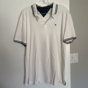 Mens Tommy Hilfiger Coupe Sur Mesure Polo